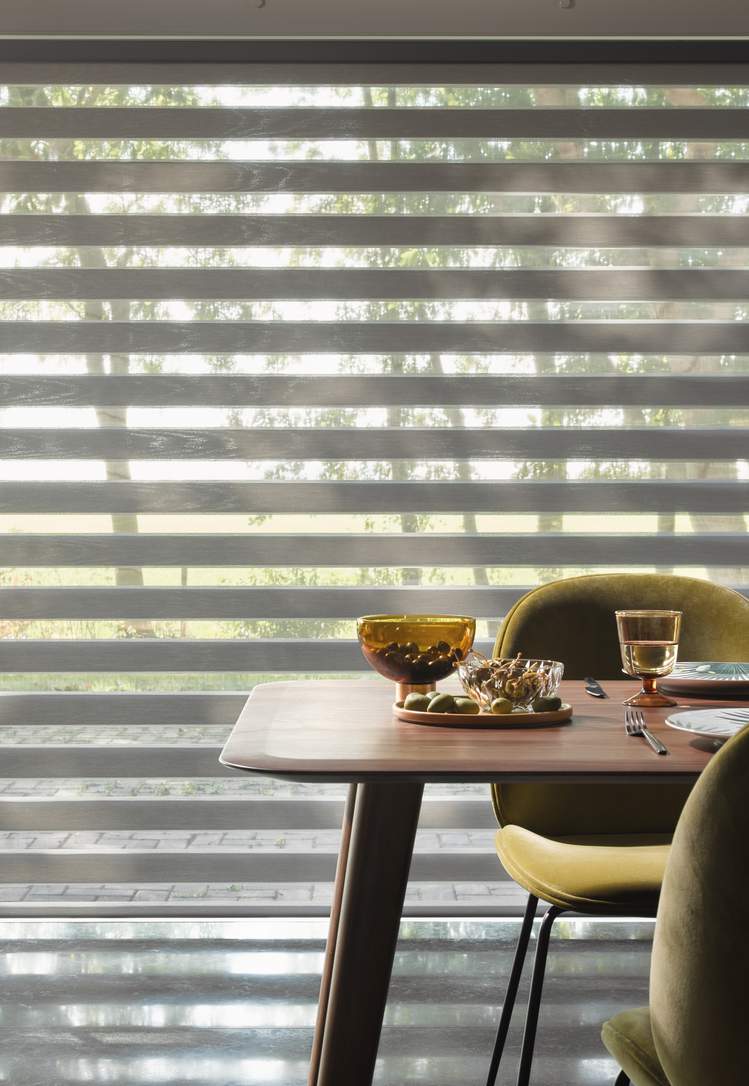 Grey Blinds - Duo Roller Blinds